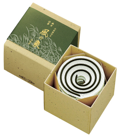 KAORI NO SHO Kaze no Sho Whirlpool Shaped Incense