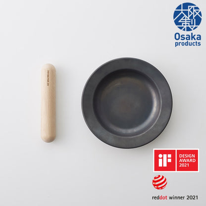 FUJITA KINZOKU Frying pan JIU & Handle set (Beech)