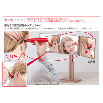 HORIUCHI MIRROR Napure® Styling Stand Mirror