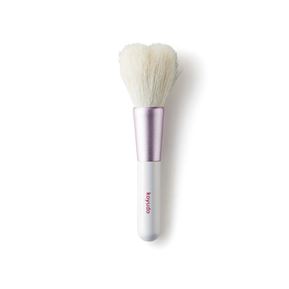 KOYUDO Kumano Heart-shaped Cheek Brush (Gold/Pink/Blue)